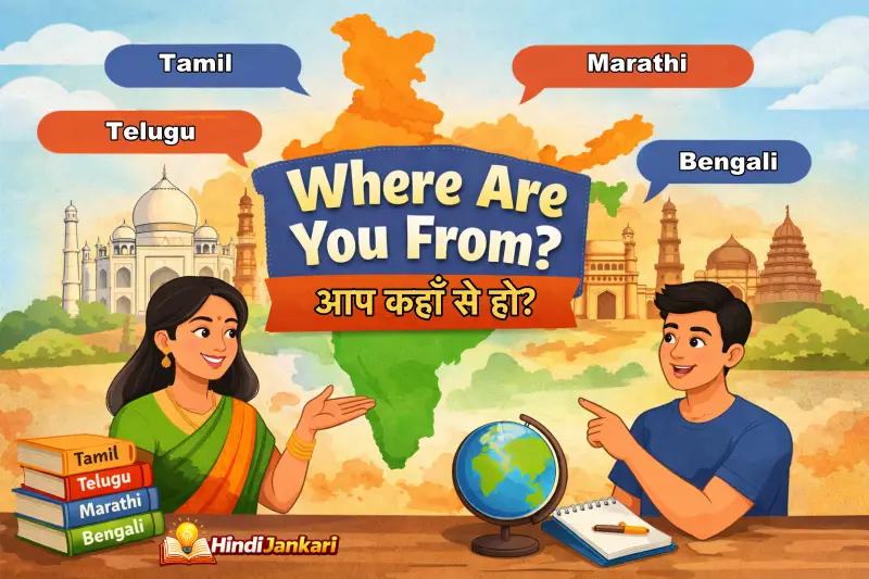 Where are you from meaning in hindi